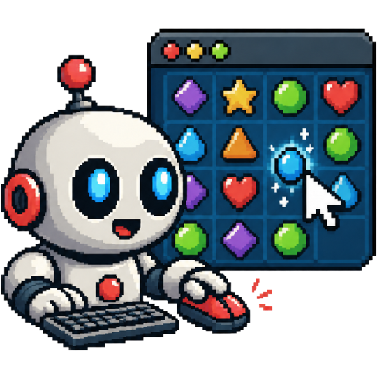 Illustration representing web games